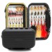 HERCULES Flies Kit for Fly Fishing, Dry Flies, Wet Flies, Nymphs, Streamers with Box