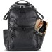 Itzy Ritzy Diaper Bag Backpack – Large Capacity Boss Plus Baby Backpack Diaper Bag Featuring 19 Pockets, Changing Pad, Stroller Clips, and Comfortable Backpack Straps, Black