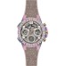 GUESS Ladies Sport Multifunction Baguette Crystal 36mm Watch